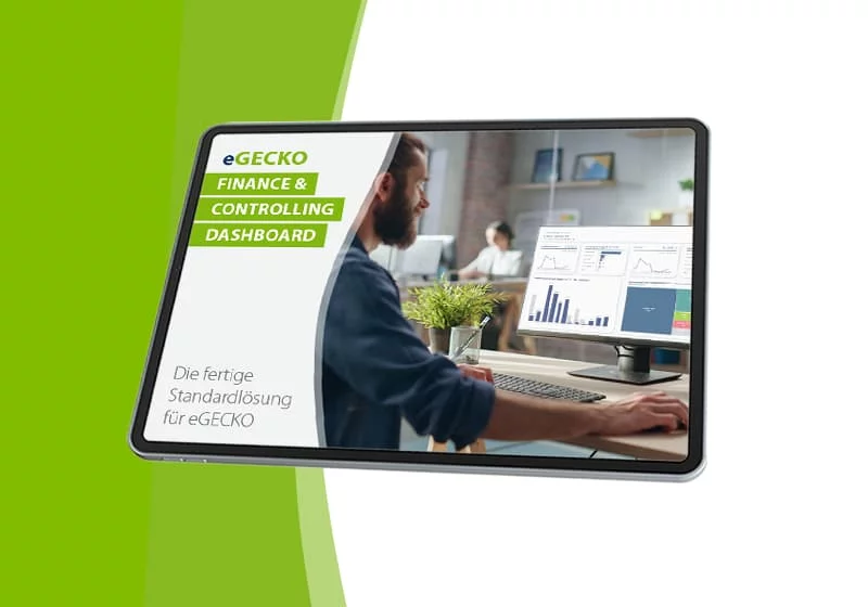 Produktinfo eGECKO Finance & Controlling Dashboard