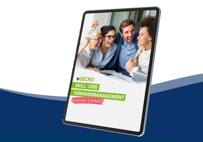 Produktinfo eGECKO Skill- und Seminarmanagement